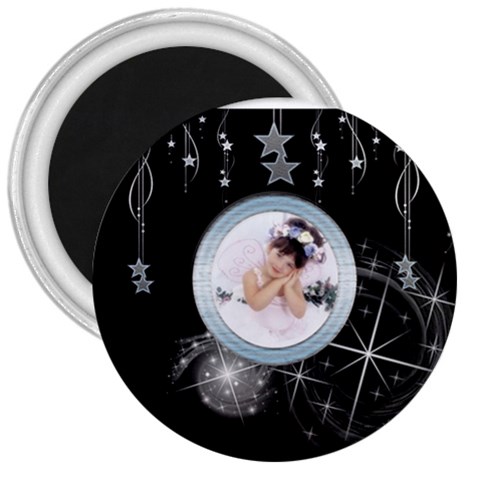 Starchild 3 Inch Magnet By Catvinnat Front