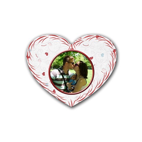 Heart U Coaster By Daniela Front