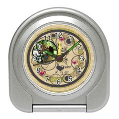 Heart bubbles clock (4 styles) - Travel Alarm Clock