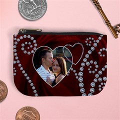 Pretty Red Mini Coin Purse