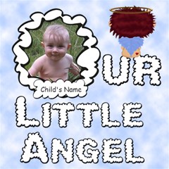 Our Little Angel Boy Scrapebook Pages12x12 - ScrapBook Page 12  x 12 