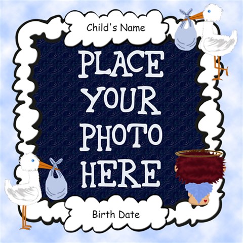 Our Little Angel Boy Scrapebook Pages12x12 By Chere s Creations 12 x12  Scrapbook Page - 3