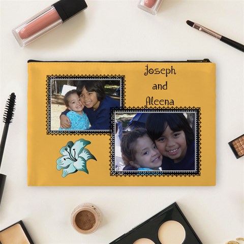 Cosmetic Bag By Sirena Lew Back