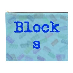 Blocks (7 styles) - Cosmetic Bag (XL)