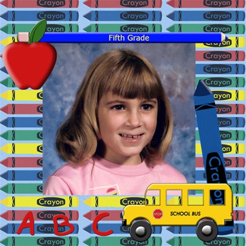 School Days Scrapbook Pages 12x12 By Chere s Creations 12 x12  Scrapbook Page - 4