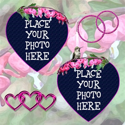 Bleeding Heart By Chere s Creations 12 x12  Scrapbook Page - 1