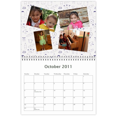 2011calender By Mamie Fritz Oct 2011