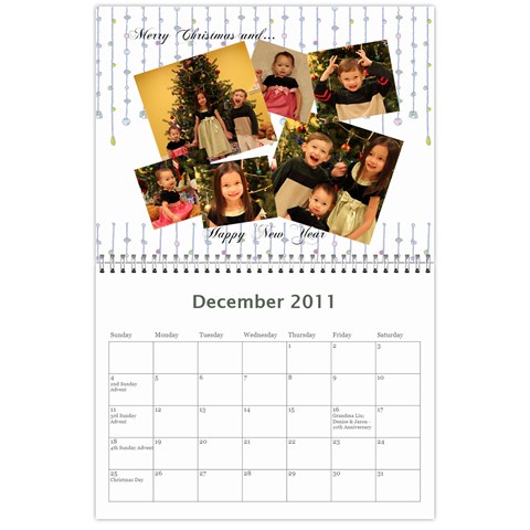 2011calender By Mamie Fritz Dec 2011