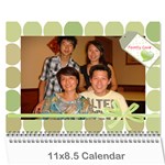 Family calendar - Wall Calendar 11  x 8.5  (12-Months)