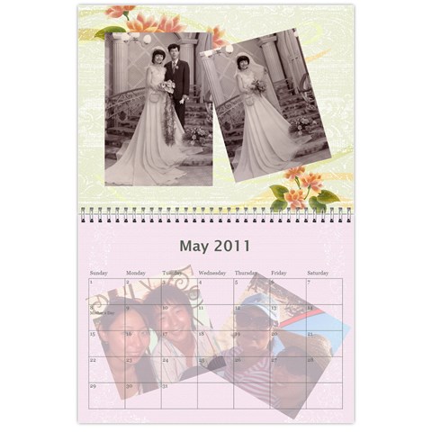 Family Calendar By Xiao Min Wu May 2011