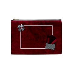 Fuschia Ruckus Medium Cosmetic Bag 1 (7 styles) - Cosmetic Bag (Medium)