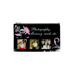 photography memory card holder - Cosmetic Bag (Small)