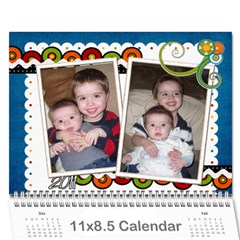 2011 Calendar - Wall Calendar 11  x 8.5  (12-Months)