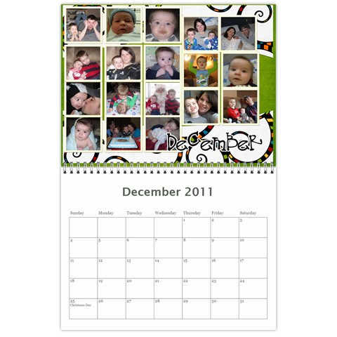 2011 Calendar By Dimplzz Dec 2011