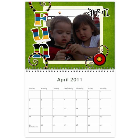 2011 Calendar By Dimplzz Apr 2011