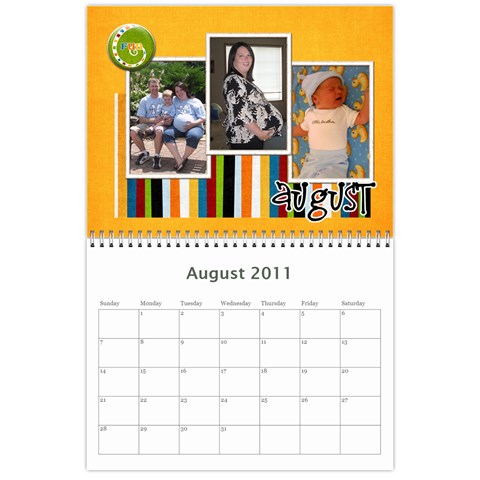 2011 Calendar By Dimplzz Aug 2011