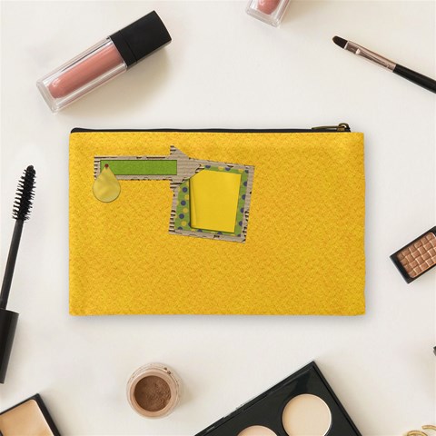 Primary Cardboard Medium Cosmetic Bag 1 By Lisa Minor Back