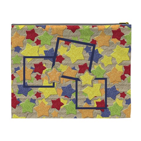 Primary Cardboard Xl Cosmetic Bag 1 By Lisa Minor Back
