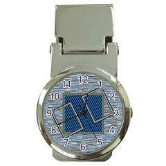 Blue clip watch - Money Clip Watch