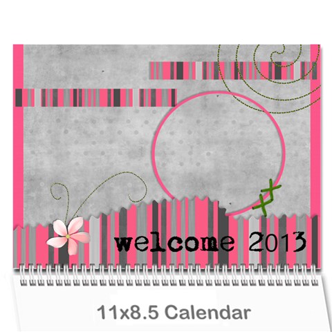 Calendar 12 Mos  / Happy New Year By Angel Cover