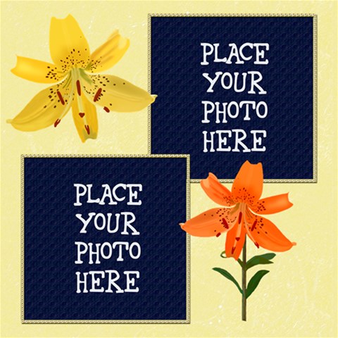Lilies 12x12 By Chere s Creations 12 x12  Scrapbook Page - 13