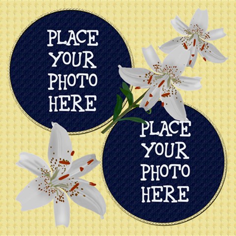 Lilies 12x12 By Chere s Creations 12 x12  Scrapbook Page - 14