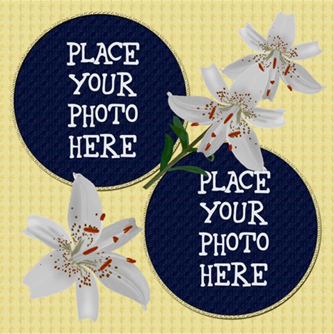 Lilies 8x8 By Chere s Creations 8 x8  Scrapbook Page - 14