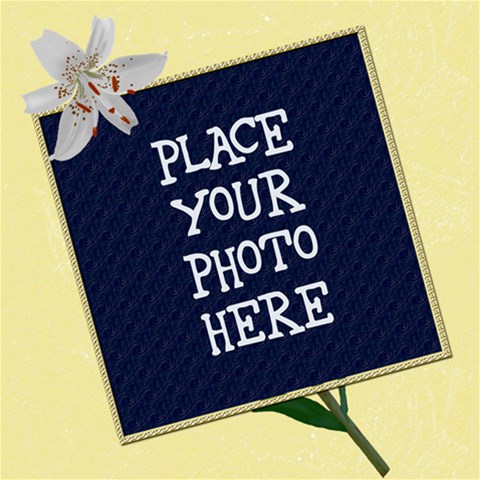 Lilies 8x8 By Chere s Creations 8 x8  Scrapbook Page - 21