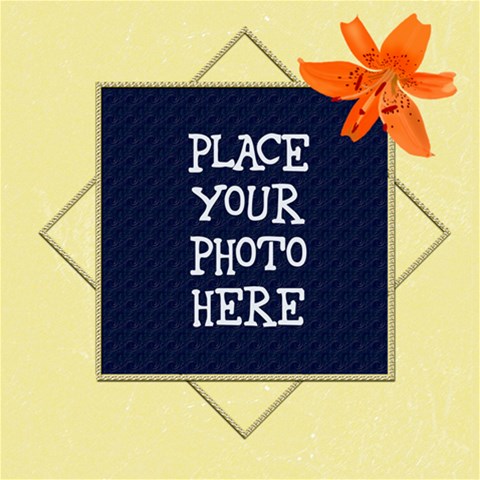Lilies 8x8 By Chere s Creations 8 x8  Scrapbook Page - 5