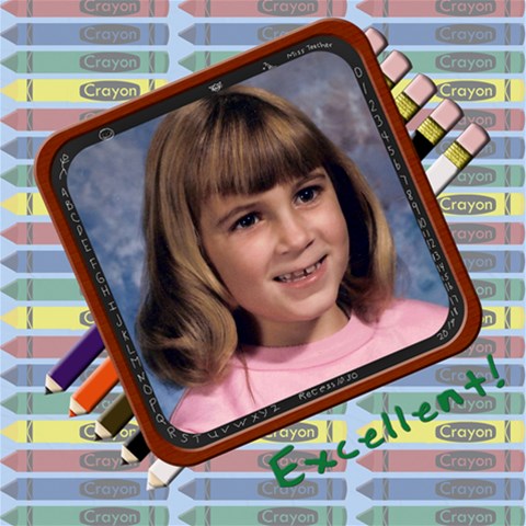 School Days 8x8 By Chere s Creations 8 x8  Scrapbook Page - 3