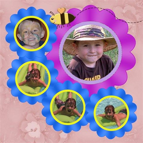 Grandma s Loves Her Sweet Honey Bees 12x12 By Chere s Creations 12 x12  Scrapbook Page - 5