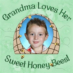 Grandma s Loves Her Sweet Honey Bees 8x8 - ScrapBook Page 8  x 8 