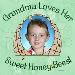 Grandma s Loves Her Sweet Honey Bees 8x8