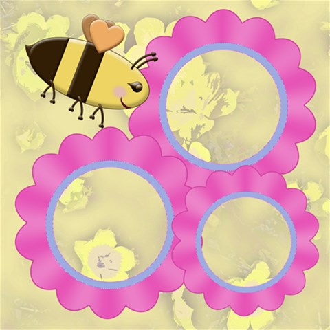 Grandma s Loves Her Sweet Honey Bees 8x8 By Chere s Creations 8 x8  Scrapbook Page - 16