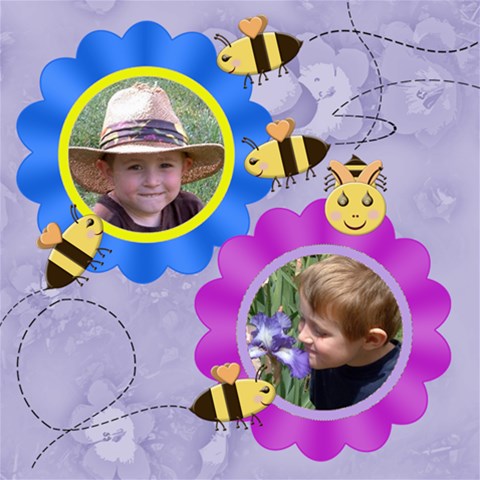 Grandma s Loves Her Sweet Honey Bees 8x8 By Chere s Creations 8 x8  Scrapbook Page - 3