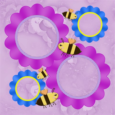 Grandma s Loves Her Sweet Honey Bees 8x8 By Chere s Creations 8 x8  Scrapbook Page - 21