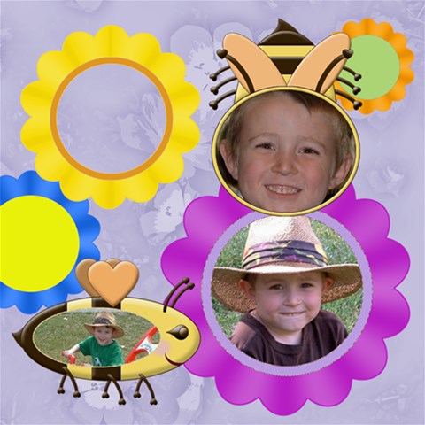 Grandma s Loves Her Sweet Honey Bees 8x8 By Chere s Creations 8 x8  Scrapbook Page - 23