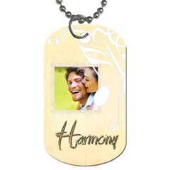 Harmony Dog Tag - Dog Tag (Two Sides)