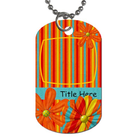 Extreme Fun Floral Tag By Bitsoscrap Front