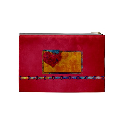 Tye Dyed Medium Cosmetic Bag 1 By Lisa Minor Back