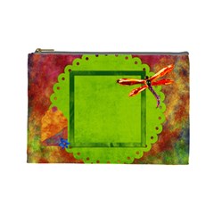 Tye Dyed Large Cosmetic Bag 1 (7 styles) - Cosmetic Bag (Large)