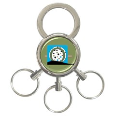 3-Ring Key Chain