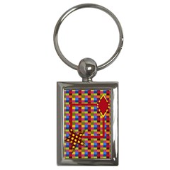 ABC Jump Keychain 1 - Key Chain (Rectangle)