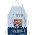 I Love Grandma Full Apron - Full Print Apron