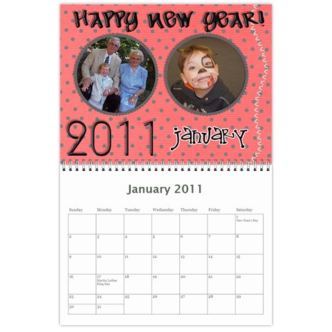 Mema Calendar By Harmony Jan 2011