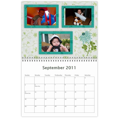 Mema Calendar By Harmony Sep 2011