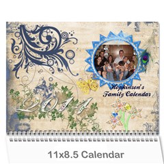 2011 - Wall Calendar 11  x 8.5  (12-Months)