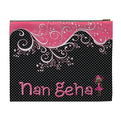 Cosmetic Bag Two By Nan Geha Back