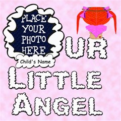 Our Little Angel Girl Scrapebook Pages 8x8