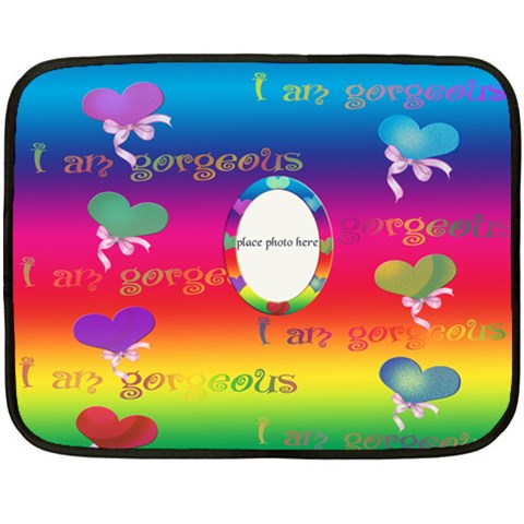 Allaboutlove Minifleece By Kdesigns 35 x27  Blanket